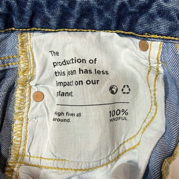 PACSUN BLUE JEANS 90s BOYFRIEND SIZE 25 - Picture 7 of 8